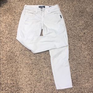 Silver Suki High Capri